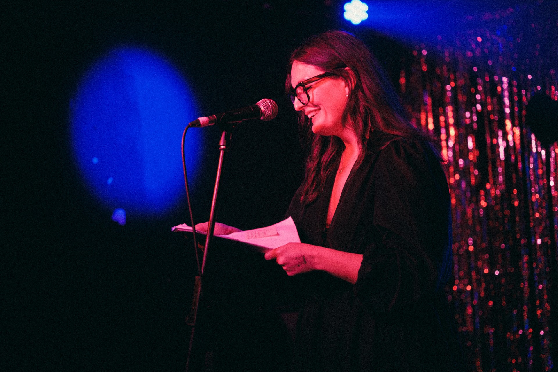 Yanita Georgieva reading at Basket in London